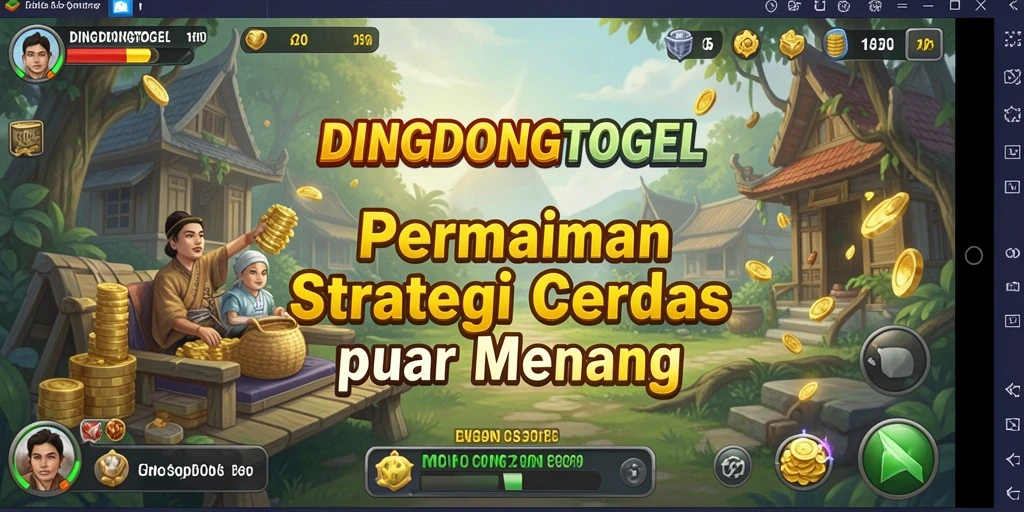 Screenshot gameplay DINGDONGTOGEL dengan strategi yang menantang.