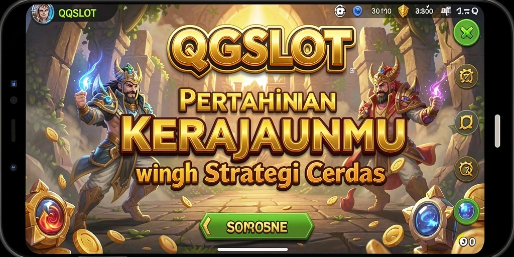 Tangkapan layar menampilkan gameplay seru dalam QQSLOT di Tower Defense.