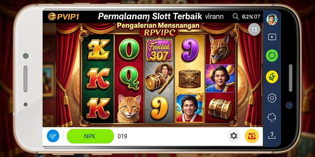 Tampilan menarik dari gameplay RPVIP1 yang seru dan mendebarkan.