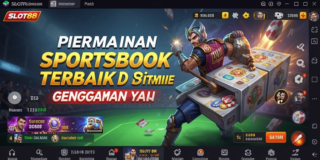 Tampilan menarik dari gameplay SLOT88 yang penuh aksi taruhan.