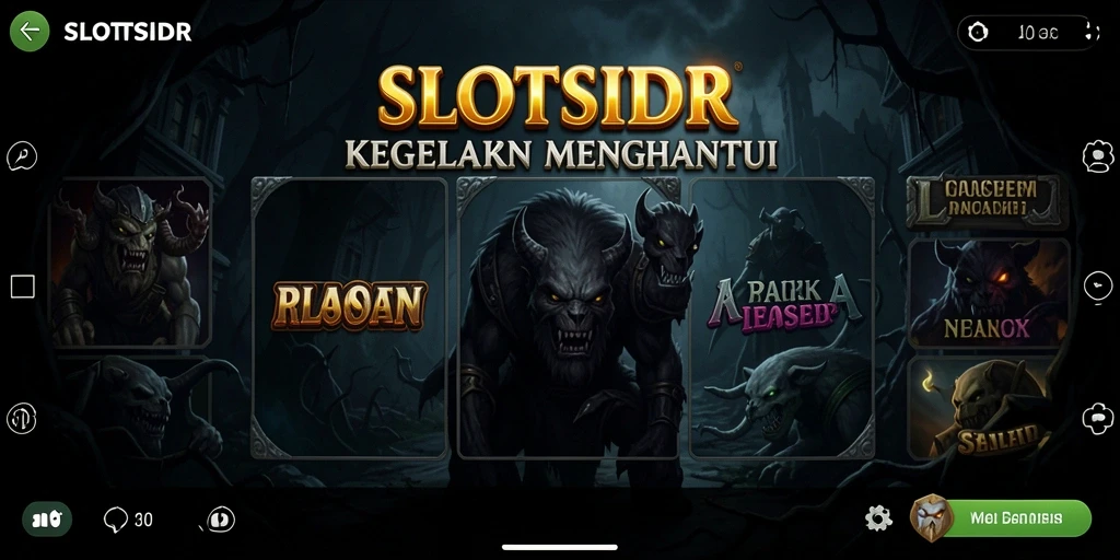 Gameplay mendebarkan SLOTSIDR menampilkan momen horor yang mengerikan.
